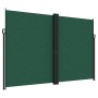 Tenda da Sole Laterale Retrattile Verde Scuro 220x1000 cm