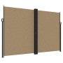 Tenda da Sole Laterale Retrattile Tortora 220x1200 cm