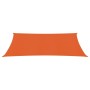 Vela Parasole 160 g/m² Rettangolare Arancione 3x6 m in HDPE