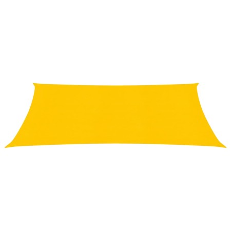 Vela Parasole 160 g/m² Rettangolare Giallo 4x5 m in HDPE