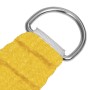 Vela Parasole 160 g/m² Quadrata Giallo 4,5x4,5 m in HDPE