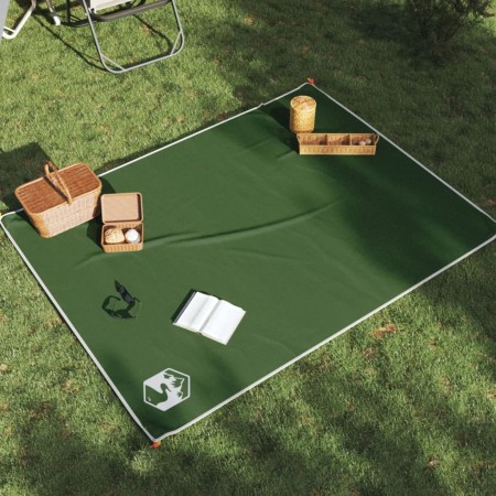 Tovaglia da Picnic con Picchetti Verde 205x155 cm