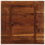 Piano per Tavolo 70x70x3,8 cm Quadrato Legno Massello di Acacia