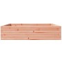 Fioriera da Giardino 100x100x23 cm Legno Massello di Douglas