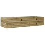 Fioriera da Giardino 110x40x23 cm in Legno di Pino Impregnato