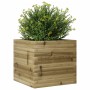 Fioriera da Giardino 50x50x45,5 cm in Legno di Pino Impregnato