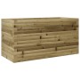 Fioriera da Giardino 90x40x45,5 cm in Legno di Pino Impregnato