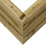 Fioriera da Giardino 90x40x45,5 cm in Legno di Pino Impregnato