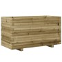 Fioriera da Giardino 90x40x49,5 cm in Legno di Pino Impregnato