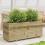 Fioriera da Giardino 110x40x49,5 cm in Legno di Pino Impregnato