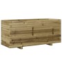 Fioriera da Giardino 110x40x49,5 cm in Legno di Pino Impregnato