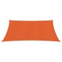 Vela Parasole 160 g/m² Arancione 3x3 m in HDPE