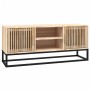 Mobile Porta TV 105x30x45 cm in Legno Multistrato e Ferro