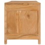 Mobile Porta TV 135x30x35 cm in Legno Massello di Teak