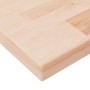 Ripiano 40x20x2,5 cm Legno Massello di Rovere Non Trattato