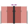 Tenda da Sole Laterale Retrattile Terracotta 220x1000 cm
