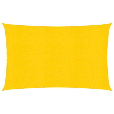 Vela Parasole 160 g/m² Rettangolare Giallo 6x8 m in HDPE