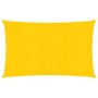 Vela Parasole 160 g/m² Rettangolare Giallo 6x8 m in HDPE