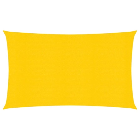 Vela Parasole 160 g/m² Rettangolare Giallo 4x7 m in HDPE