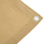 Tappeto da Tenda Sabbia 250x600 cm HDPE