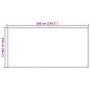 Tappeto da Tenda Sabbia 250x600 cm HDPE