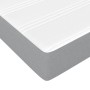 Letto Cassetti e Materasso Bianco 90x200 cm Legno Massello Pino