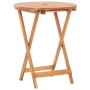 Set da Bistrot 3pz Bianco Crema in Tessuto e Legno Massello