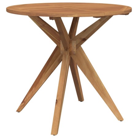 Set da Pranzo per Giardino 3 pz in Legno Massello di Acacia