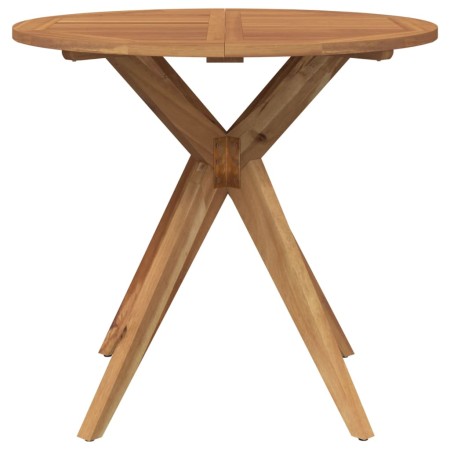 Set da Pranzo per Giardino 3 pz in Legno Massello di Acacia