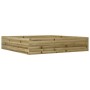 Fioriera da Giardino 110x110x23 cm in Legno di Pino Impregnato