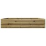 Fioriera da Giardino 110x110x23 cm in Legno di Pino Impregnato