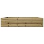 Fioriera da Giardino 110x110x23 cm in Legno di Pino Impregnato