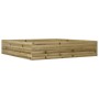 Fioriera da Giardino 110x110x23 cm in Legno di Pino Impregnato