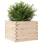 Fioriera da Giardino 60x60x45,5 cm in Legno Massello di Pino