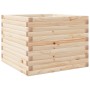 Fioriera da Giardino 60x60x45,5 cm in Legno Massello di Pino