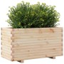 Fioriera da Giardino 90x40x49,5 cm in Legno Massello di Pino