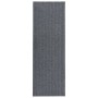 Tappeto Corsia Acchiappa Polvere 100x350 cm Grigio