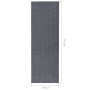 Tappeto Corsia Acchiappa Polvere 100x350 cm Grigio