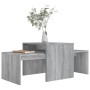 Set di Tavolini Grigio Sonoma 100x48x40 cm Legno Multistrato