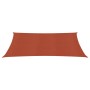 Vela Parasole 160 g/m² Terracotta 2,5x5 m in HDPE