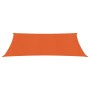 Vela Parasole 160 g/m² Arancione 2,5x5 m in HDPE