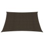 Vela Parasole 160 g/m² Marrone 5x5 m in HDPE