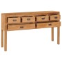 Credenza 125x30x75 cm in Legno Massello di Teak