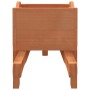 Fioriere a Carriola 2 pz 47x15x19 cm Legno Massello di Abete