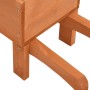 Fioriere a Carriola 2 pz 47x15x19 cm Legno Massello di Abete