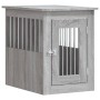 Gabbia Cani da Arredamento Grigio Sonoma 45x62x59cm Multistrato