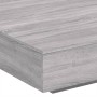 Tavolino Salotto Grigio Sonoma 100x100x31 cm Legno Multistrato