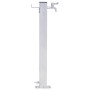 Colonna d'Acqua da Giardino 60 cm Acciaio Inox Quadrato