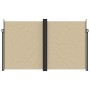 Tenda da Sole Laterale Retrattile Beige 200x1000 cm