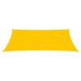 Vela Parasole 160 g/m² Rettangolare Giallo 3,5x5 m in HDPE